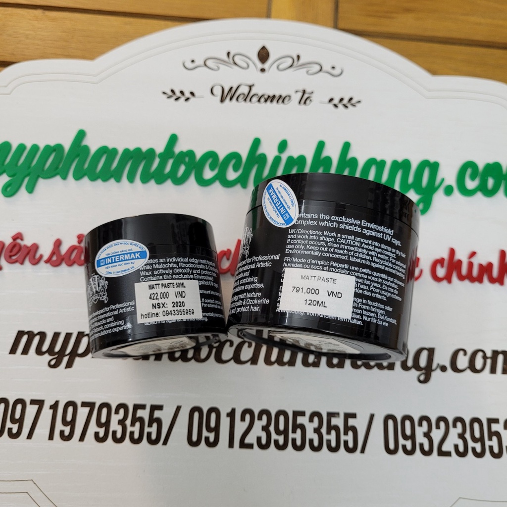 Sáp tạo kiểu Label.m Matt Paste 50ml - 120ml