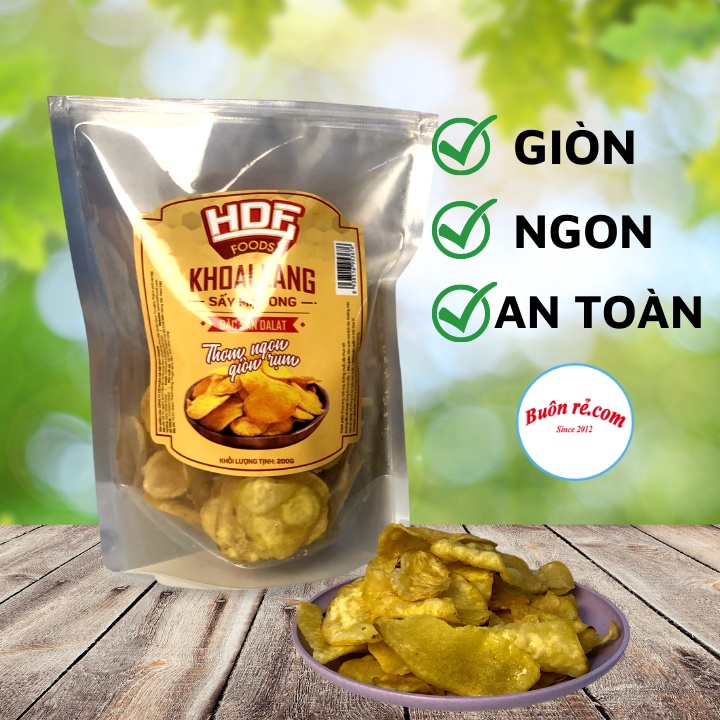 KHOAI LANG SẤY MẬT ONG THƠM NGON GIÒN TAN ĐẶC SẢN ĐÀ LẠT - 01662 Một trong những đặc sản nổi tiếng nhất của Đà Lạt