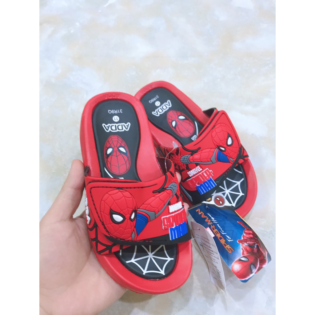 Dép bé trai Adda siêu nhân nhện 3D hàng chính hãng Thái Lan