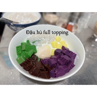 pullding Trứng + Môn + matcha + socola + dừa