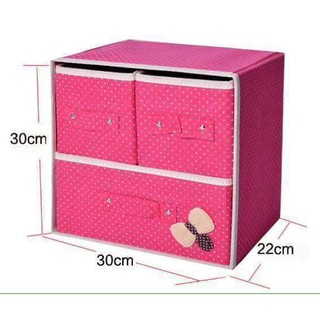 Tủ vải đồ lót 3 ngăn