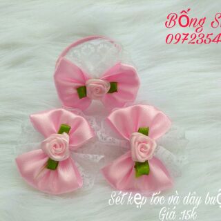 Combo 1 đầm tutu + 1 set phụ kiện