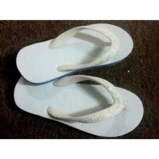 Dép Lào Trắng Thái Lan (dép cao su không phải dép xốp)