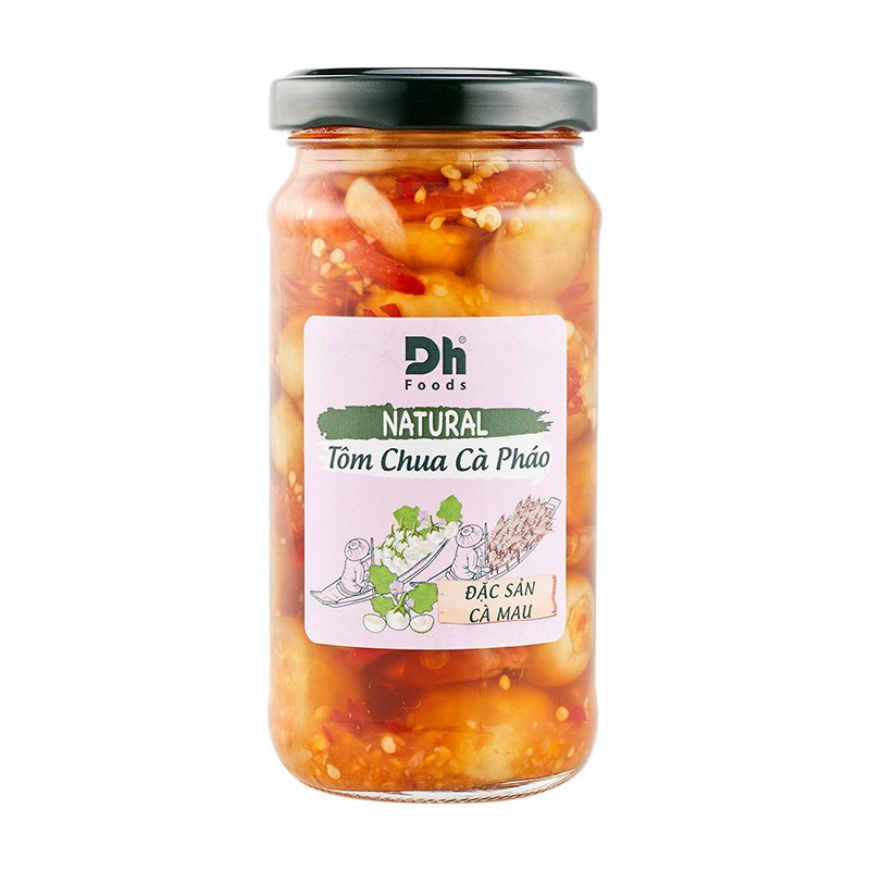 NATURAL TÔM CHUA CÀ PHÁO - 220GR