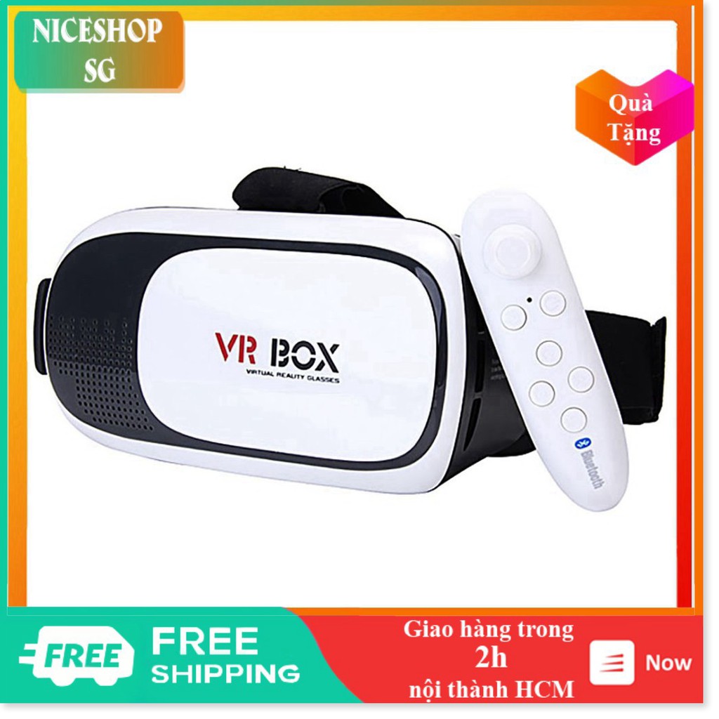 Kính thực tế ảo VR Box - Kính thực tế Ảo 3d vr box xem phim giải trí siêu đã