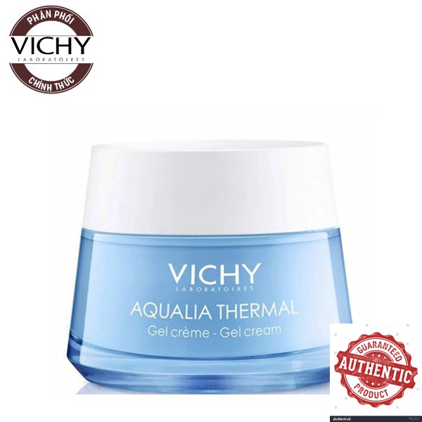 Kem Dưỡng Ẩm, Cấp Nước Cho Da Dầu Vichy Aqualia Thermal Cream-Gel 50ml