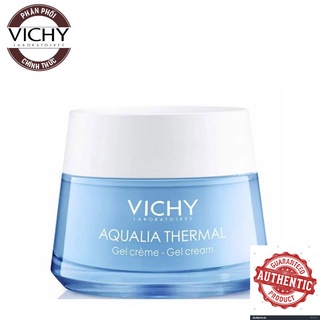 Kem Dưỡng Ẩm, Cấp Nước Cho Da Dầu Vichy Aqualia Thermal Cream-Gel 50ml