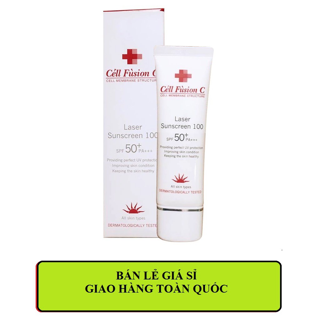 Kem chống nắng Cell Fusion C Laser Sunscreen 100 SPF PA50+++ 10ml