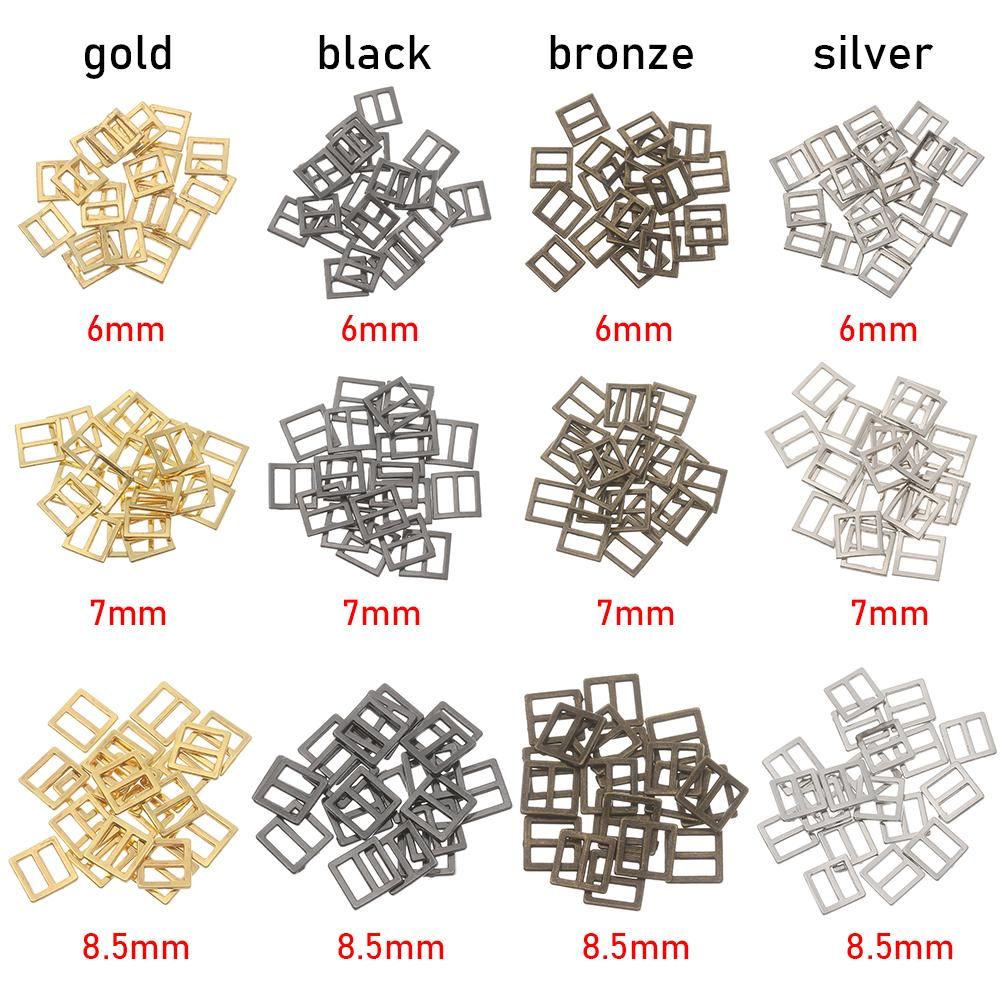 Set 20/40 Nút Thắt Lưng Túi Xách Cỡ 6/7/8.5mm Mini 4 Màu Chất Lượng Cao Diy | BigBuy360 - bigbuy360.vn