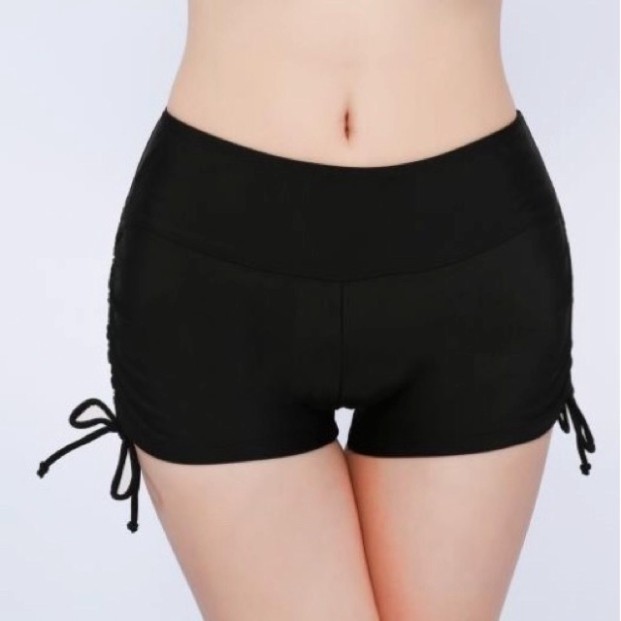 freeship Quần Bơi/ Quần Tập/ Thể Thao Lẻ Nữ Rút Dây Đen ( free size 40-60 ký) Hàng Shop Cam Kết Chất Đẹp | BigBuy360 - bigbuy360.vn