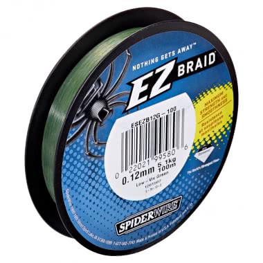 Dây cước câu cá bện Spider Wire EZ Braid 110yd 50LB