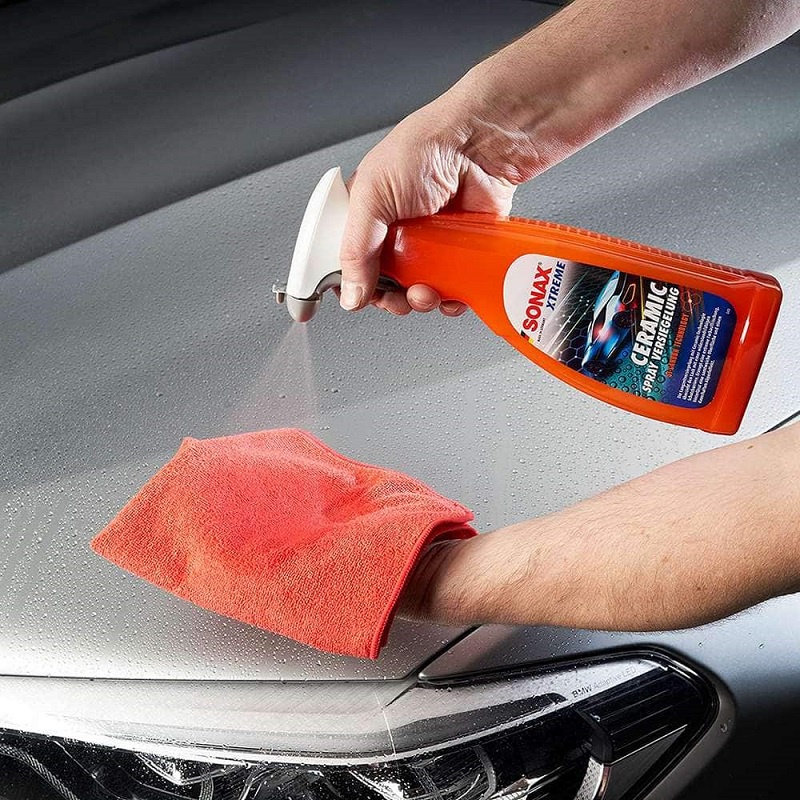Chai Xịt Bóng Sơn Xe Phủ Ceramic Siêu Mượt SONAX Xtreme Ceramic Ultra Slick Detailer 268400 750ml | Hibucenter