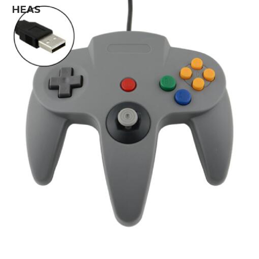 He Gaming Joypad Joystick USB Gamepad For Nintendo Game cube For N64 64 PC id