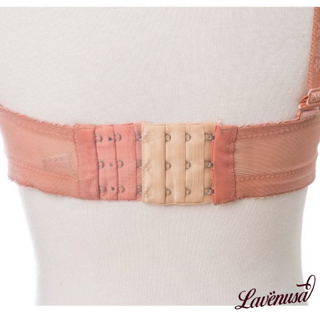 Miếng nới áo lót tăng độ dài dây lưng áo ngực loại 2 móc 3 móc LAVENUSA AL75