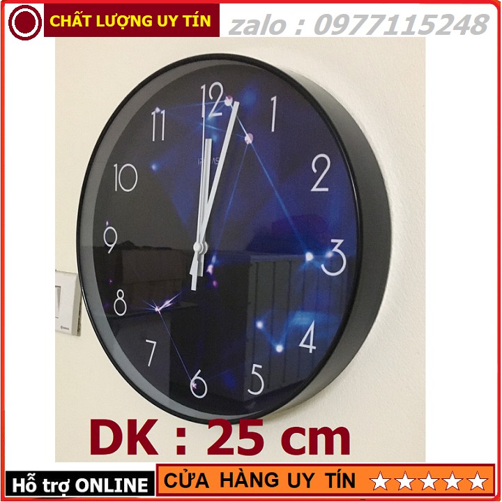 Đồng Hồ Treo Tường Kim Trôi Mẫu Hiện Đại