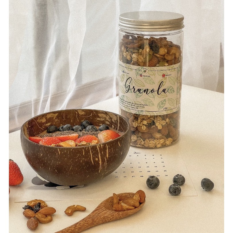 [HEALTHY] GRANOLA  - Không Đường Ăn Kiêng (Chocolate và Mật Ong)
