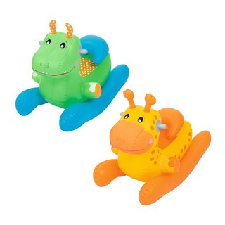 Đồ chơi bơm hơi bập bênh hình con thú 52220