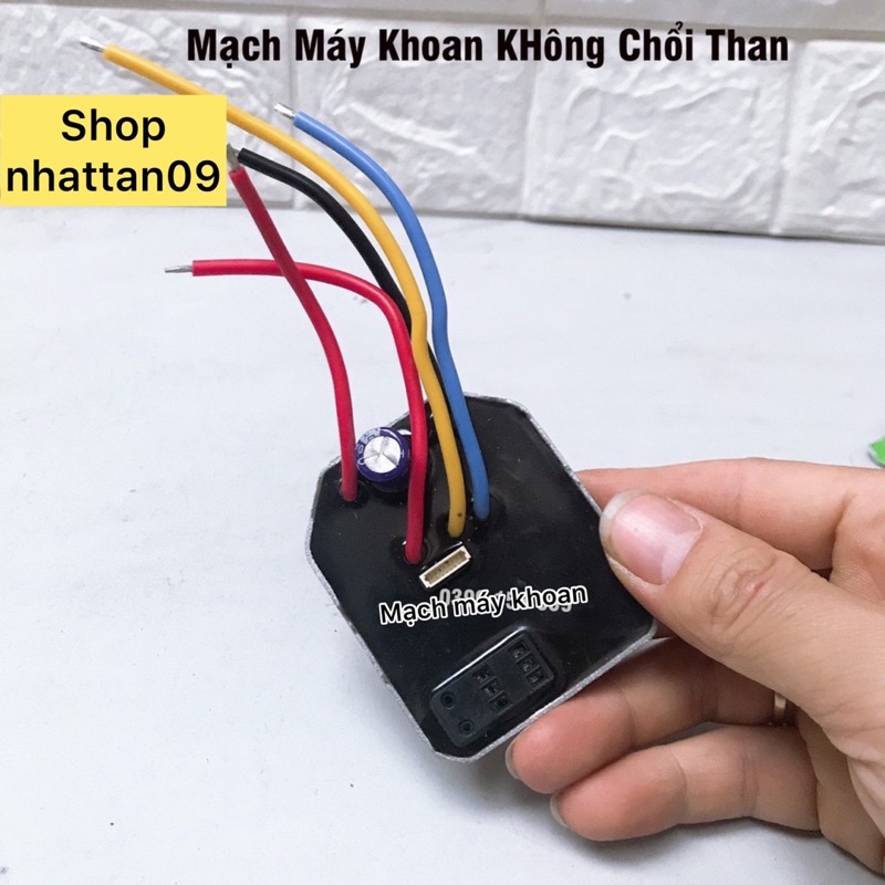 Mạch Điều Khiển khoan pin động cơ không chổi than LOẠI I, động cơ từ - MẠCH BULONG :