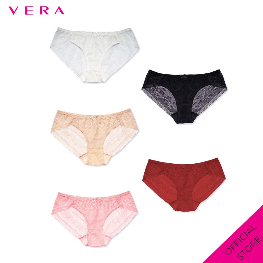 Combo 05 quần lót VERA dáng bikini ren 8102