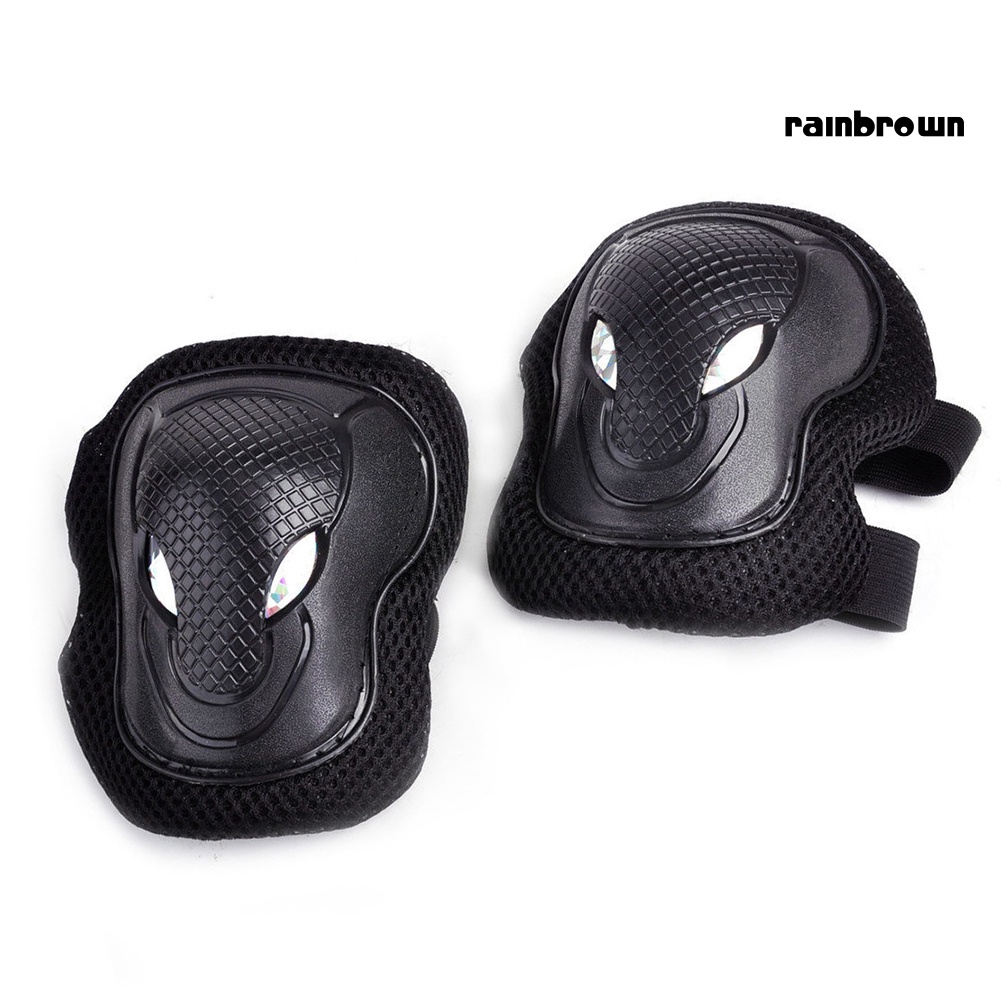 Set 6 Đệm Bảo Vệ Đầu Gối / Khuỷu Tay Khi Chơi Thể Thao