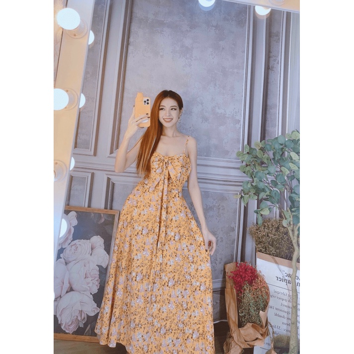 [HCM] Đầm Xòe Maxi Y HÌNH tôn dáng siêu sang trọng cho các nàng KME FASHION