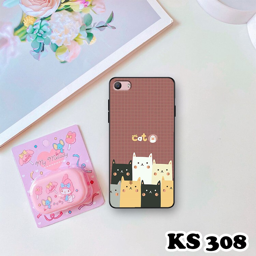 Ốp lưng Oppo F1s - Oppo A59 - Ốp in hình LoveCat - Chất liệu TPU siêu bền