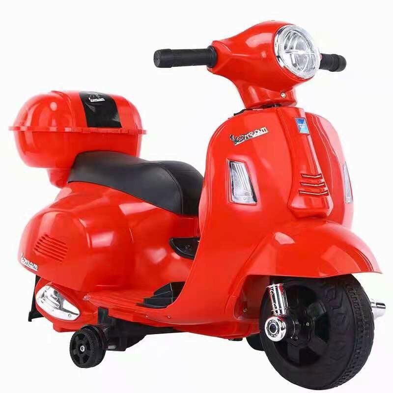Xe máy điện dáng Vespa cho bé
