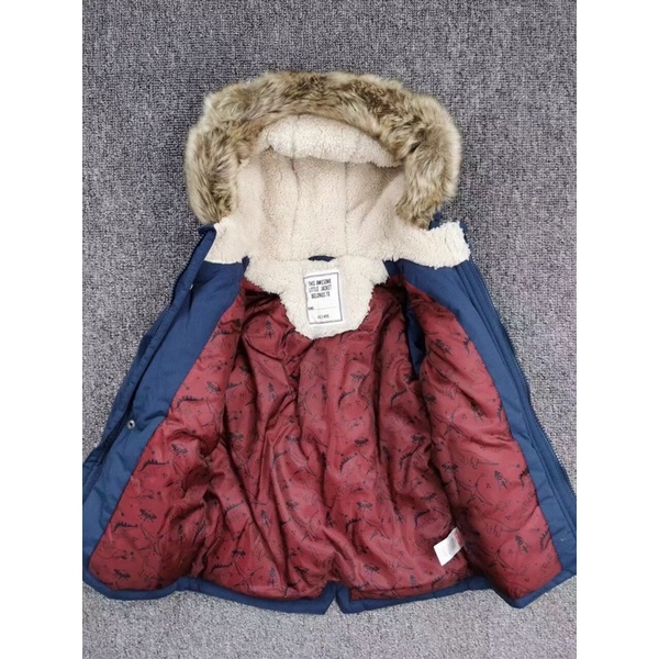 Áo parka cho bé xuất dư xịn zara