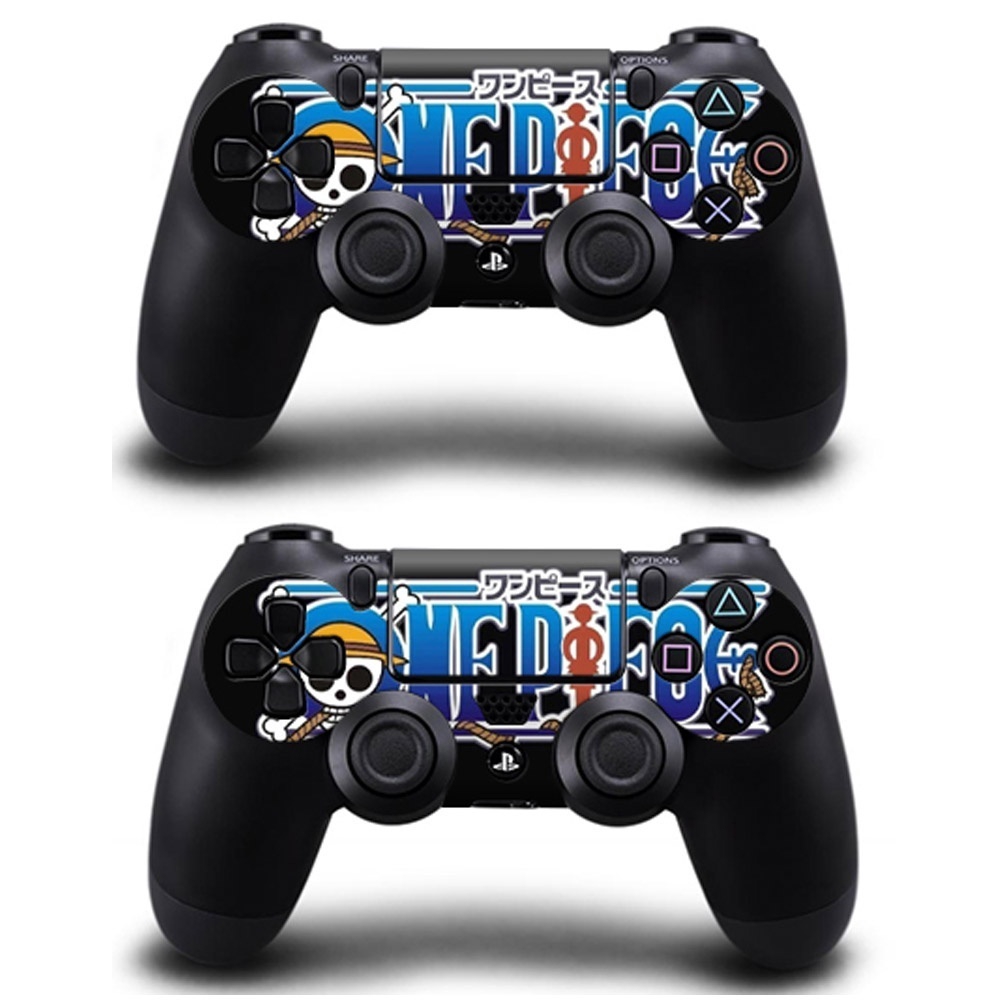 Decal dán trang trí bảo vệ máy chơi game PS4 hình anime One Piece độc đáo