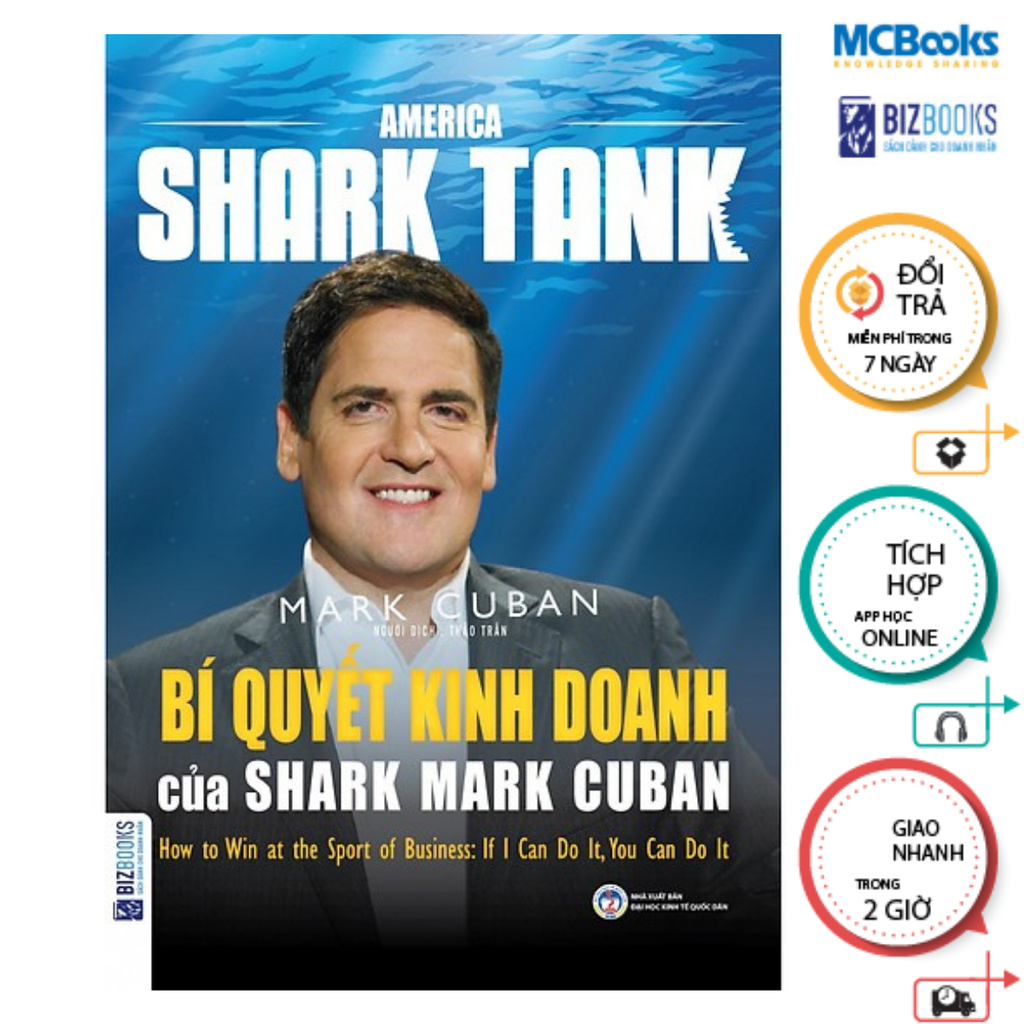 Sách - Bí quyết kinh doanh của Shark Mark Cuban