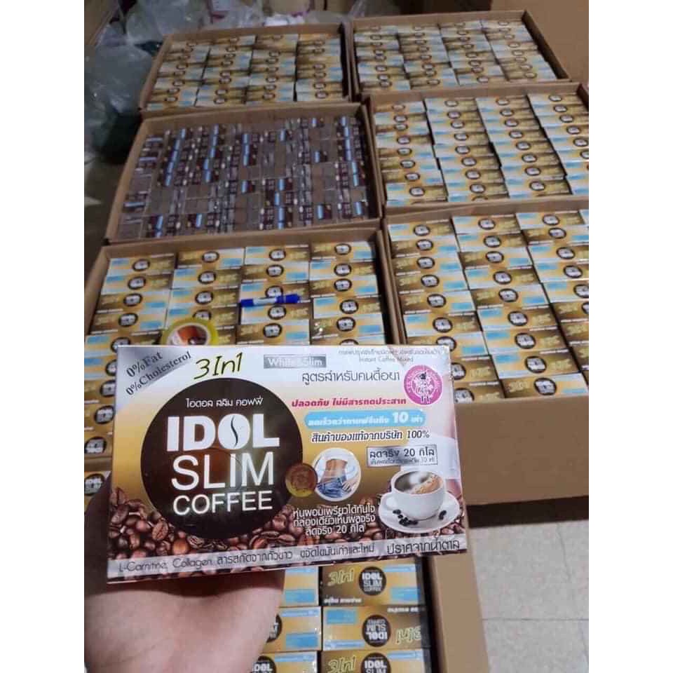 Chuẩn 100% giảm mạnh cafe IDOL mẫu mới chính hãng Thái Lan by SLIM Coffee