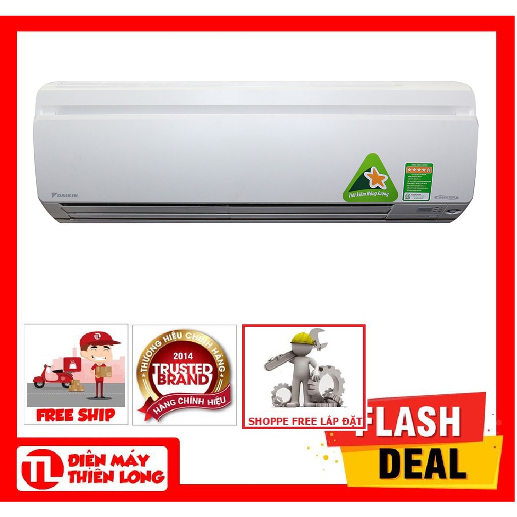 Máy lạnh Daikin FTKS25GVMV,1HP, Inverter (shop chỉ bán hàng trong tp hồ chí minh)