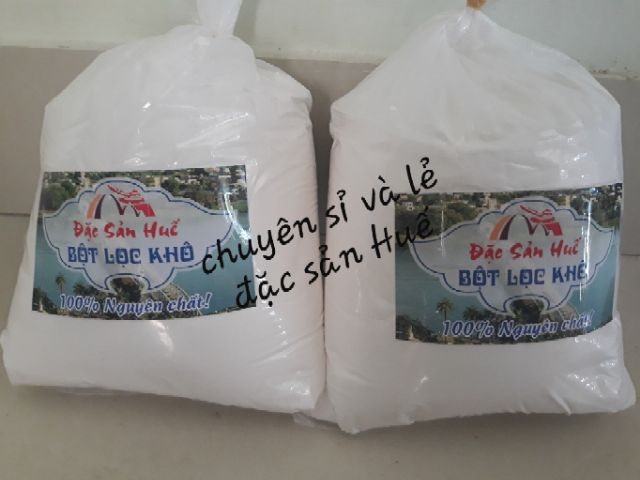 Bột lọc Huế 1kg(sấy khô)_ đặc sản Huế