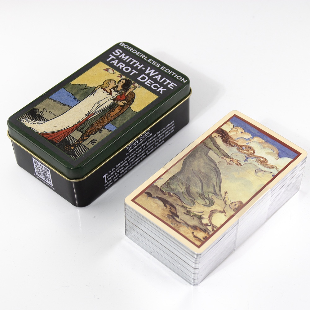 Bộ Bài Tarot Bói Smith Waite Hộp Sắt S4