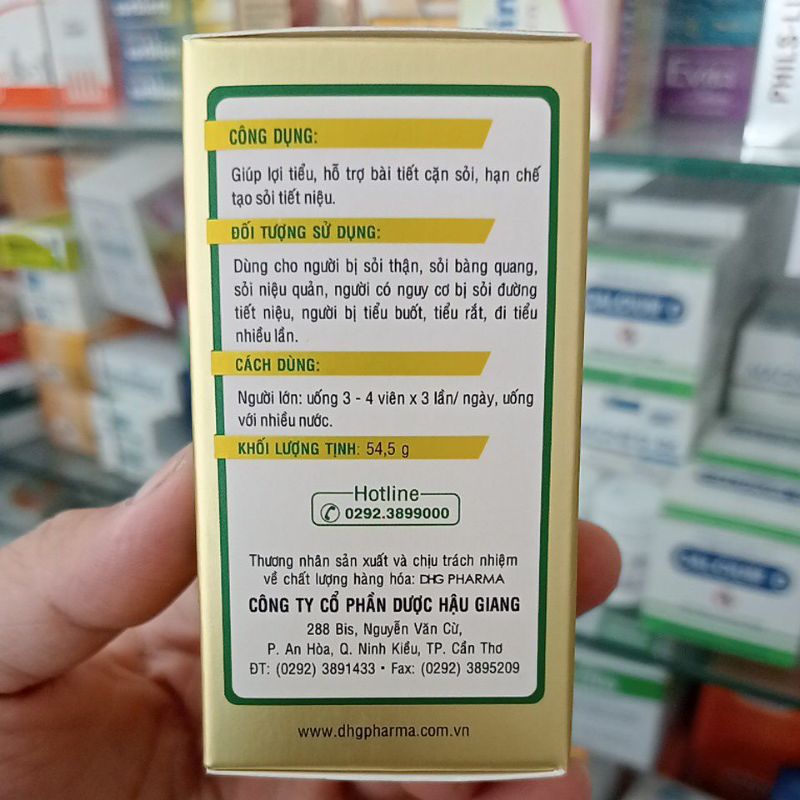 ✅ [Chính Hãng] Kim Tiền Thảo (Râu mèo) DHG 100 viên - DHG Pharma Dùng cho người bị sỏi thận, sỏi bàng quang