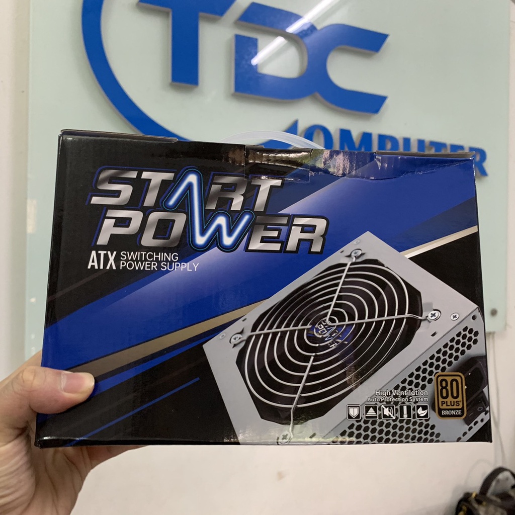 NGUỒN MÁY TÍNH CÔNG SUẤT THỰC 550W / 500W / 450W / 400W