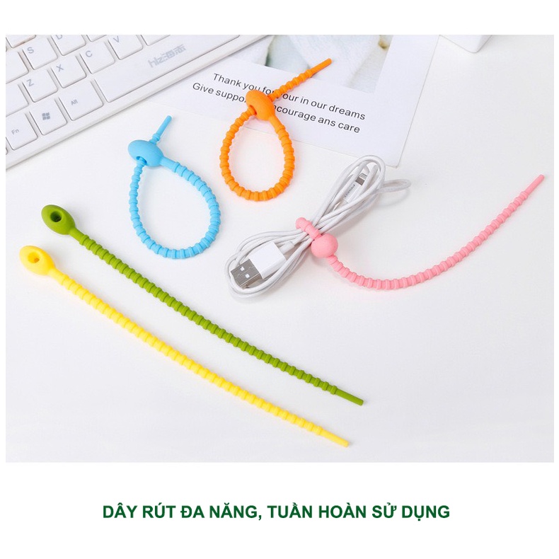 Combo 4 dây rút 2 chiều tái sử dụng thông minh