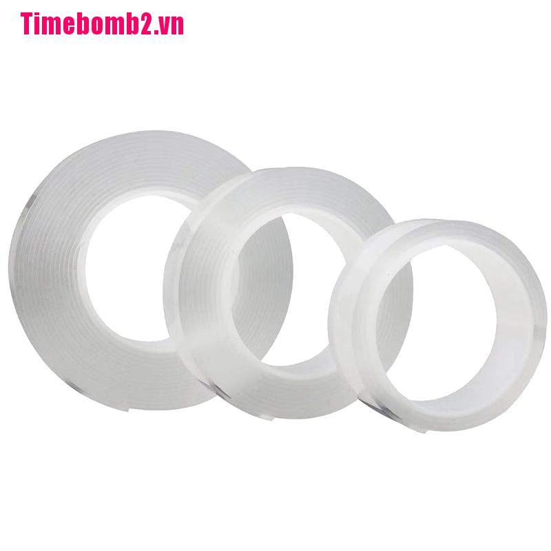 Cuộn Băng Keo Nano 2 Mặt Trong Suốt Tiện Dụng