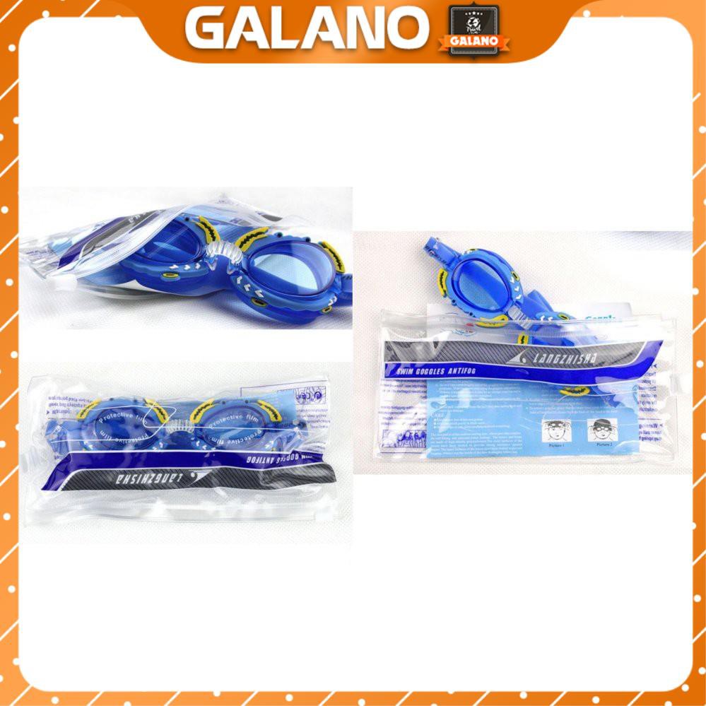 Kính bơi trẻ em GALANO chống mờ cho bé bơi lội an toàn nhựa silicon siêu bền SS-001299
