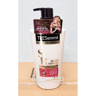 Dầu xả Tresemme salon rebond 620g