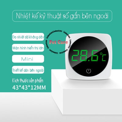 Nhiệt kế đo nhiệt độ bể cá mini cao cấp nepall