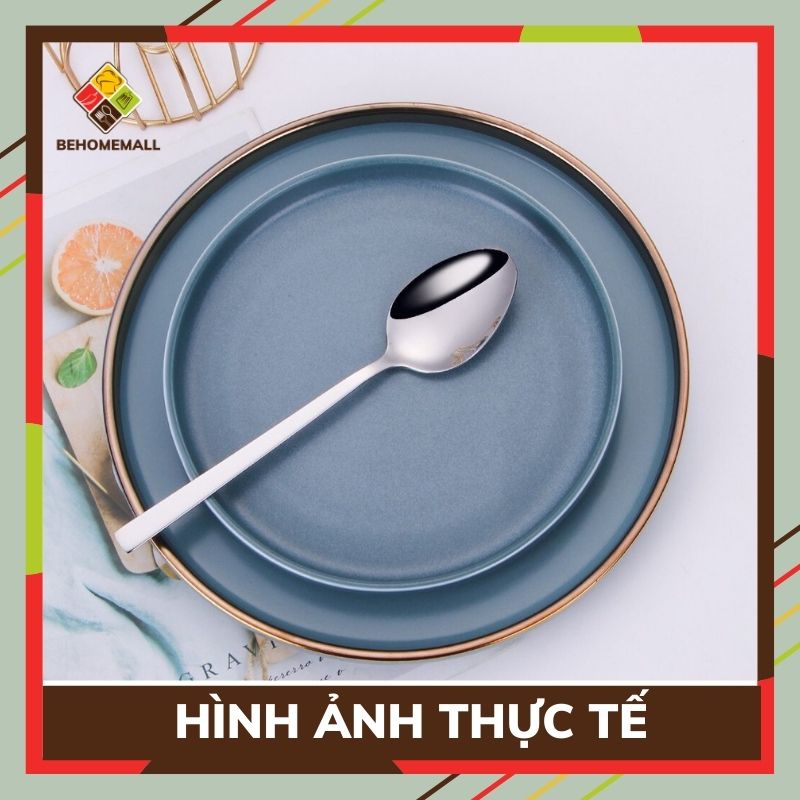 Bộ dao thìa dĩa BEHOMEMALL inox 304 bộ đồ bàn ăn sang trọng dễ sử dụng