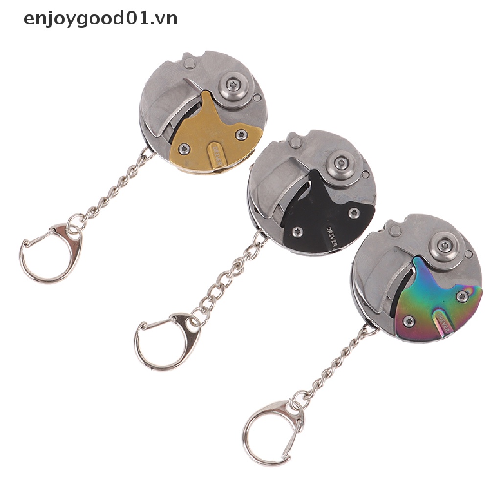 Móc khóa dạng gấp mini đa năng tiện lợi