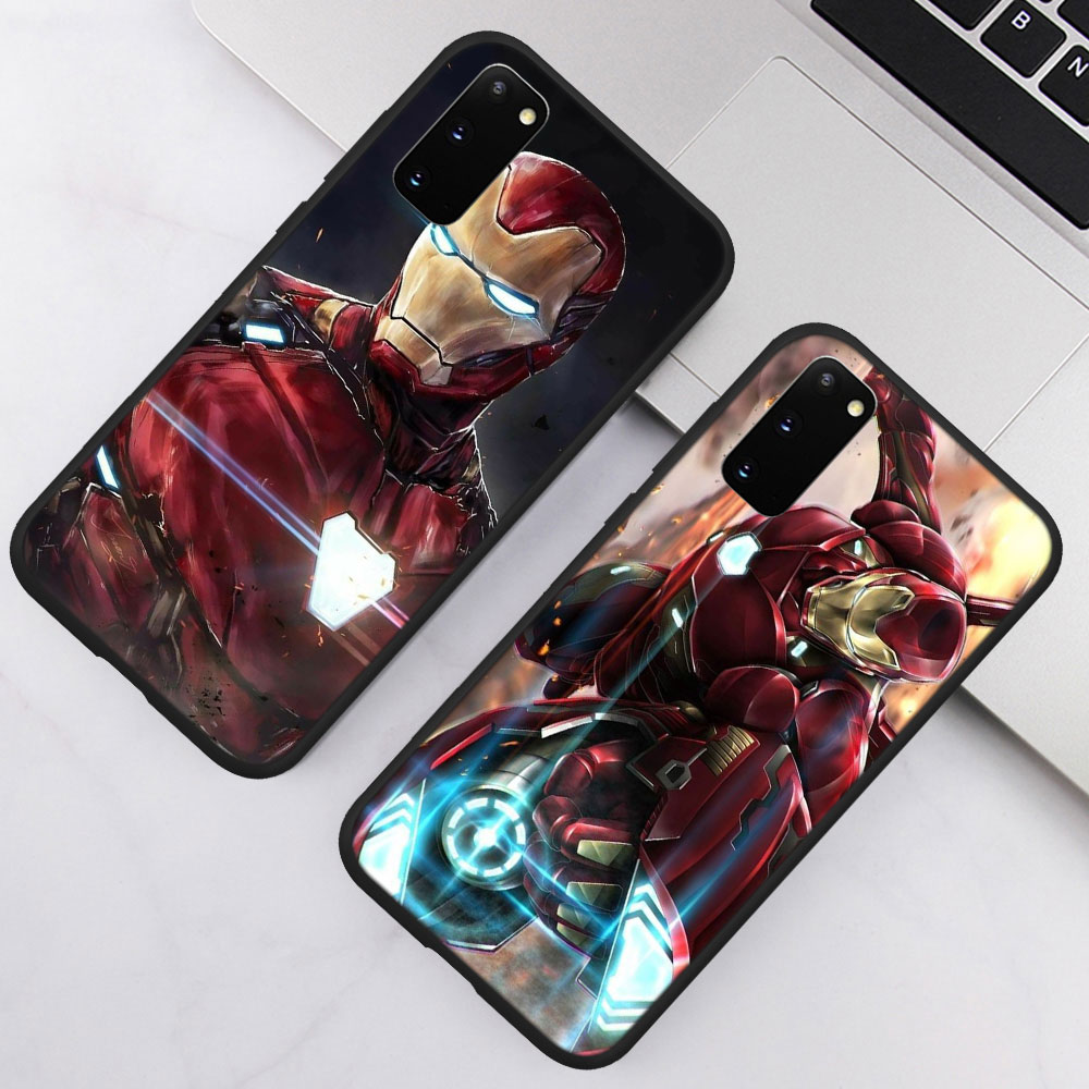 Ốp Điện Thoại Silicon Mềm Hình Iron Man 98qf Cho Samsung Galaxy J4 J5 J6 J730 J7 Duo Plus Prime Core Pro J8
