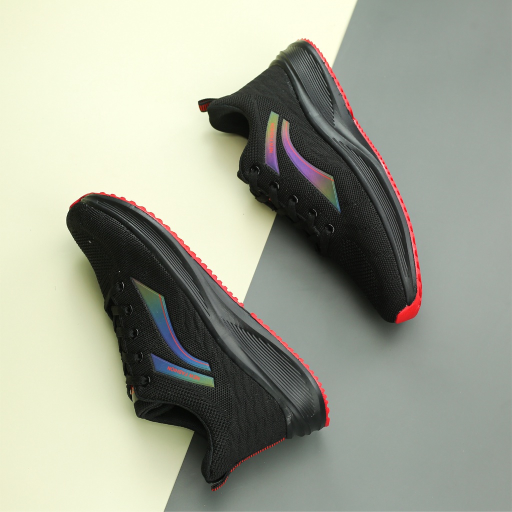 Giày Thể Thao Nam Thời Trang Vải Dệt Thoáng Khí BLUEWIND 68291