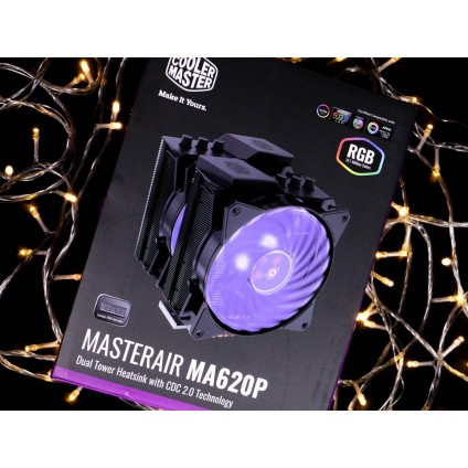 Tản Nhiệt CPU Cooler Master MasterAir MA620P Dual Fan RGB Cooling LED