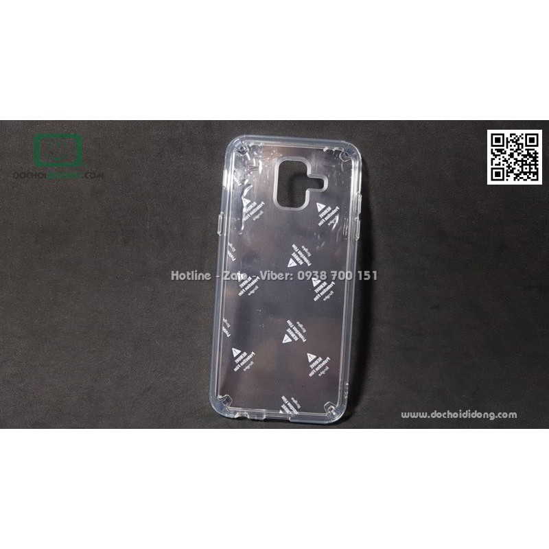 Ốp lưng Samsung A6 2018 Ringke Fusion