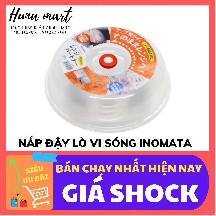 Nắp đậy dùng cho lò vi sóng Inomata Nhật Bản