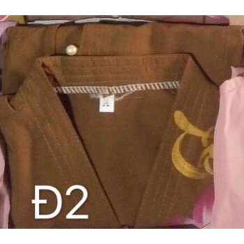 Bà lai nhật bé gái - Đồ lam đi chùa bé gái - Set lam Phật tử bé gái - Huỳnh Gia