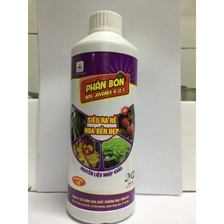 Phân bón cao cấp Thiên Ân Javanix NPK 6-12-3 siêu ra rễ, hoa bền đẹp... 1 Lít
